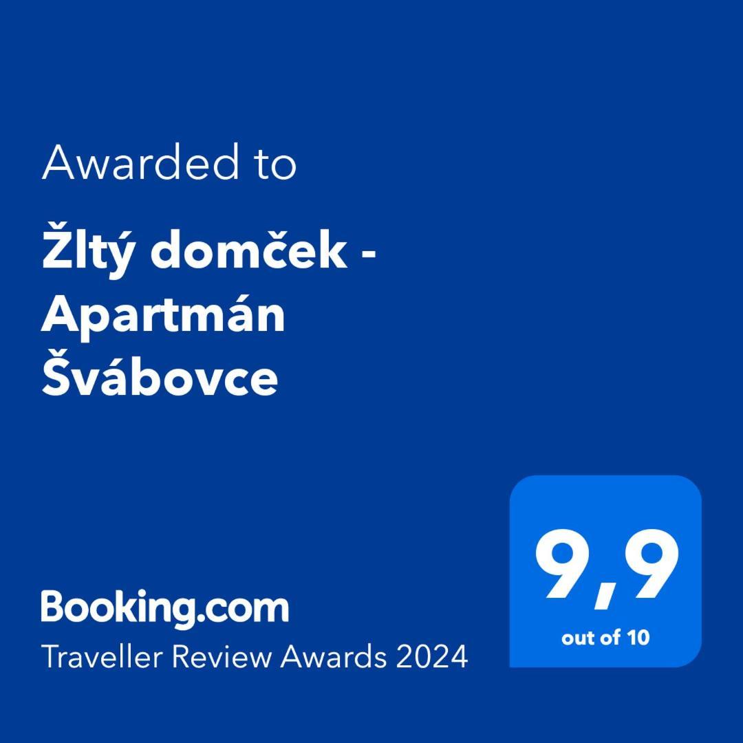 Zlty Domcek - Apartman Svabovce Exterior photo